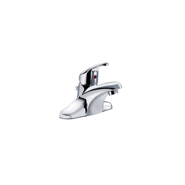 Chrome One-Handle Bathroom Faucet